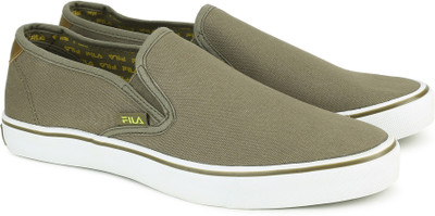 

Fila RELAXER V Slip On Sneakers For Men(Khaki, Olv