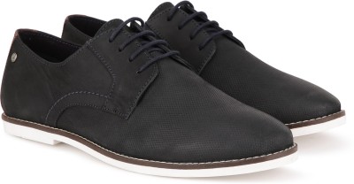 

Allen Solly ASSHL517005 Corporate Casual For Men(Black, Navy