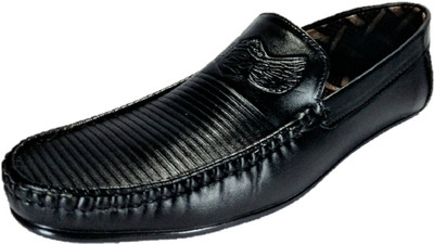 

unic style Loafers For Men(Black