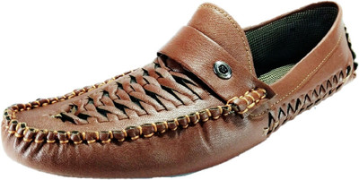 

unic style Loafers For Men(Brown