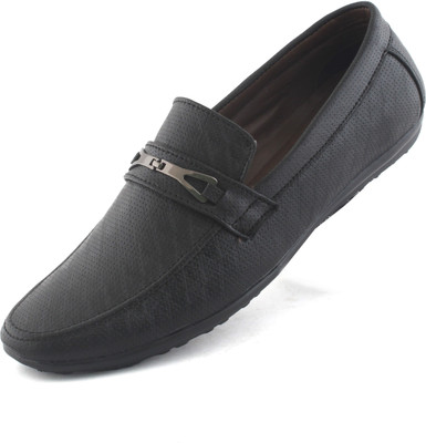 

Amanio Leather Loafers Shoes For Men Bellies For Men(Brown