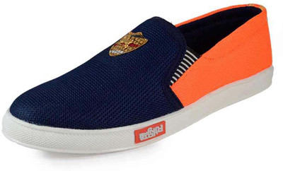 

One99 Loafers For Men(Orange, Blue