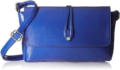 

Caprese Women Casual Blue PU Sling Bag