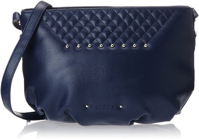 

Caprese Women Casual Blue PU Sling Bag