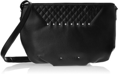 

Caprese Women Casual Black PU Sling Bag