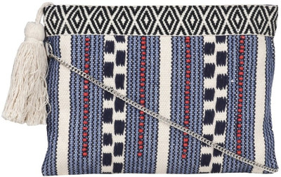 

Diwaah Women Casual Blue Cotton Sling Bag