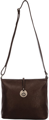 

Caprese Women Casual Brown PU Sling Bag
