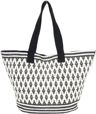 

Diwaah Women Casual Black Cotton Tote