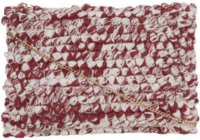 

Diwaah Women Casual Red Cotton Sling Bag