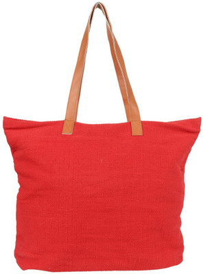 

Diwaah Women Casual Red Cotton Tote