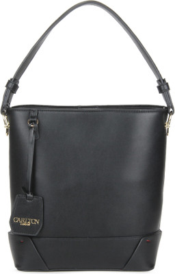 

Carlton London Women Formal Black PU Sling Bag