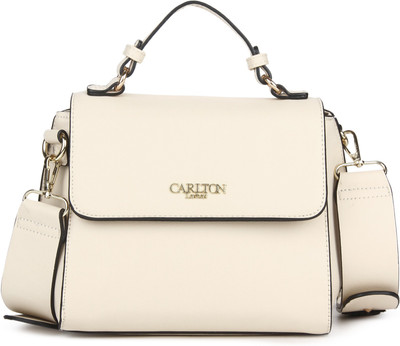 

Carlton London Women Casual Beige PU Sling Bag