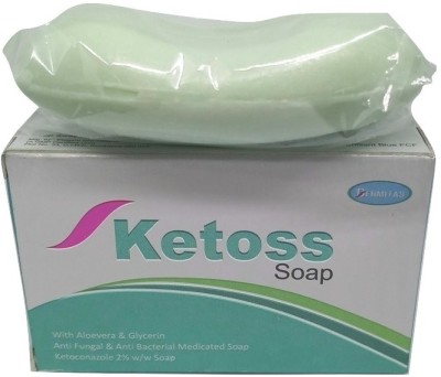 

dermitas ketoss soap (pack of 3)(225 g, Pack of 3)