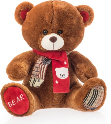 

Dimpy Stuff Dimpy Bear W/Paws Brown - 40 cm(Red)