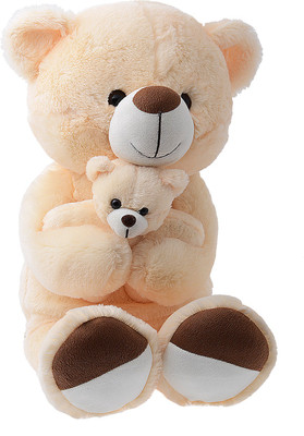 

Dimpy Stuff Dimpy Bear W/Baby - 50 cm(Cream)