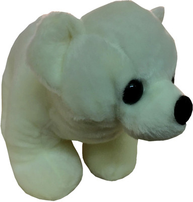 ClueSteps White Polar Bear Stuffed Soft Plush Toy 30 cm - 30 cm(White)