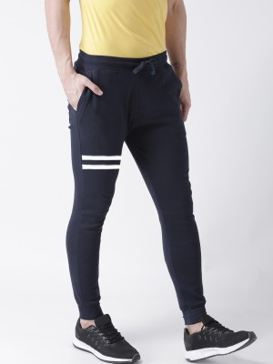 Young trendz Striped Men Dark Blue Track Pants