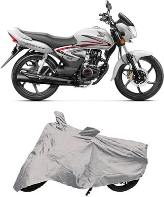 67 Off On Affinity Two Wheeler Cover For Hero Cb Shine Silver