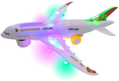 

HickoryDickoryBox Kingfisher Airlines - Air Bus- A380(Multicolor)