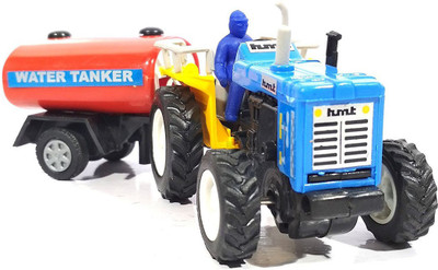 

HickoryDickoryBox Water Tanker with Tractor pull back toy (Color May Vary)(Multicolor)