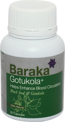 

Baraka Gotukola+ (100 % Natural Product)(60 No)