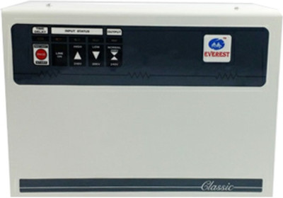 

Everest EWD 200 Wide Range Voltage Stabilizer(White)