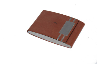 

Shape n Style Girls Brown Artificial Leather Card Holder(2 Card Slots)