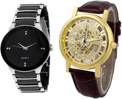 

PMAX 2 IIK SILVER AND GOLDEN MEN NEW STYLISH FOR Watch - For Men