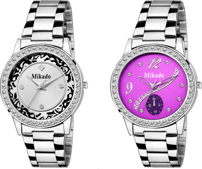 

Mikado Fashion Analog watches combo for Women and Girls Watch - For Women