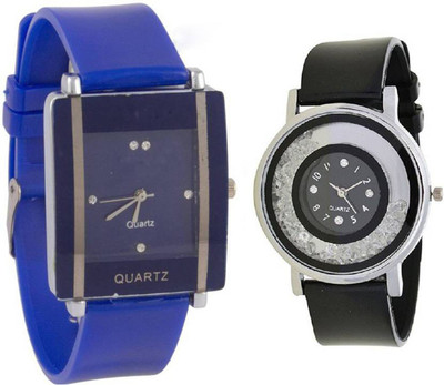 

Swadesi Stuff Stylish multi color watch combo of 2 Watch - For Women