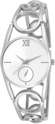 

GUOYU Silver Metal Strap DK~Pattern Designer Watch For Women And Girls Watch - For Girls