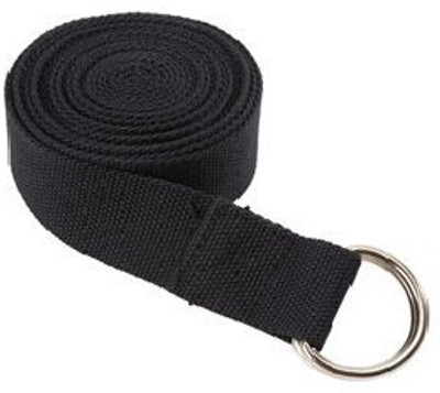 

Strauss ST-1325 (6 Feet) Cotton Yoga Strap(Black)