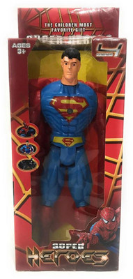 

piggie Superman action figure toy(Multicolor)