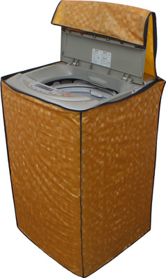 Glassiano Top Loading Washing Machine Cover(Golden)