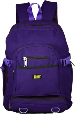 Ideal Canvas School 28 L Backpack(Purple)