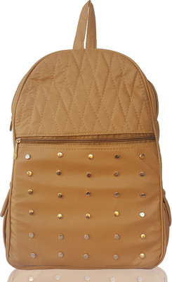 

TYPIFY Casual College Office Backpack 11.5 L Backpack(Brown), Tan