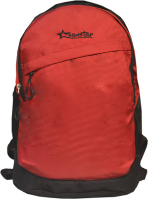 sanstar LevBlack 29 L Laptop Backpack(Black, Red)