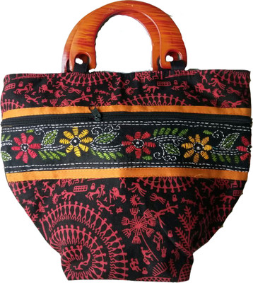 

made in santiniketan Goti-fiver-Handel-Bag Multipurpose Bag(Multicolor, 5 L)