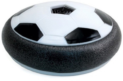 

V2 Collection's Pro Football Soccer Game With Foam Bumper And Colourful LED Lights Battery Operated Football - Size: (Pack of 1, White, White;black