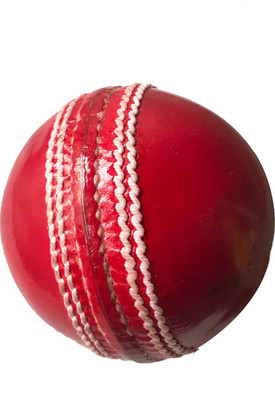 

BUY INDIAN MADE TOP QUALITY 4 PIECE GENUINE LEATHER FOR TOURNAMENTS Cricket Leather Ball(Pack of 1, Red)
