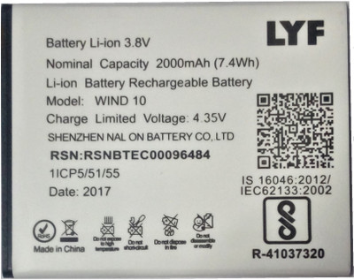 

LYF Wind 10/LS-5020 for Wind 10 mobile Battery( )