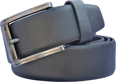 

Sun Shopping Men Formal Black Artificial Leather Belt