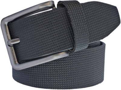 

Sun Shopping Men Formal Black Artificial Leather Belt
