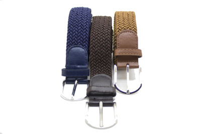 

Bageera Men & Women Blue, Brown, Beige Fabric Belt, Beige;blue;brown