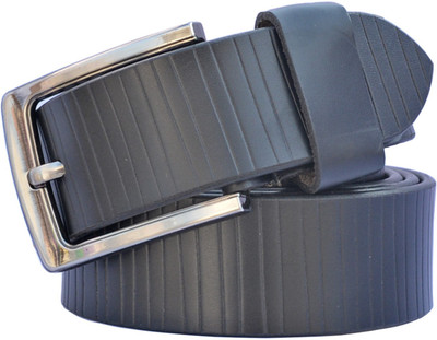 

Sun Shopping Men Formal Black Artificial Leather Belt