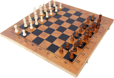 

SSB Standard Wooden,Family outdoor,Travelling and Portable Chess Board Board Game