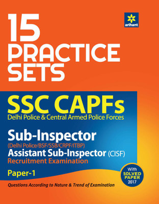 Ssc Capfs Sub Inspector and Assistant Sub Inspector Practice Sets 2018(English, Paperback, unknown)