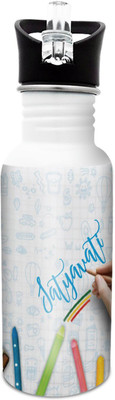 

Hot Muggs Satyavati-Crayons 600 ml Sipper(Pack of 1, Multicolor), White