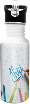 

Hot Muggs Shiji-Crayons 600 ml Sipper(Pack of 1, Multicolor), White