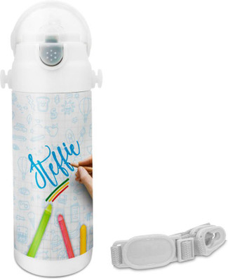 

Hot Muggs Steffie - Crayons Insulated Astro Bottle 350 ml Sipper(Pack of 1, Multicolor)
